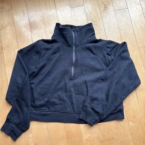 All in Motion Black Half-Zip Sweatshirt